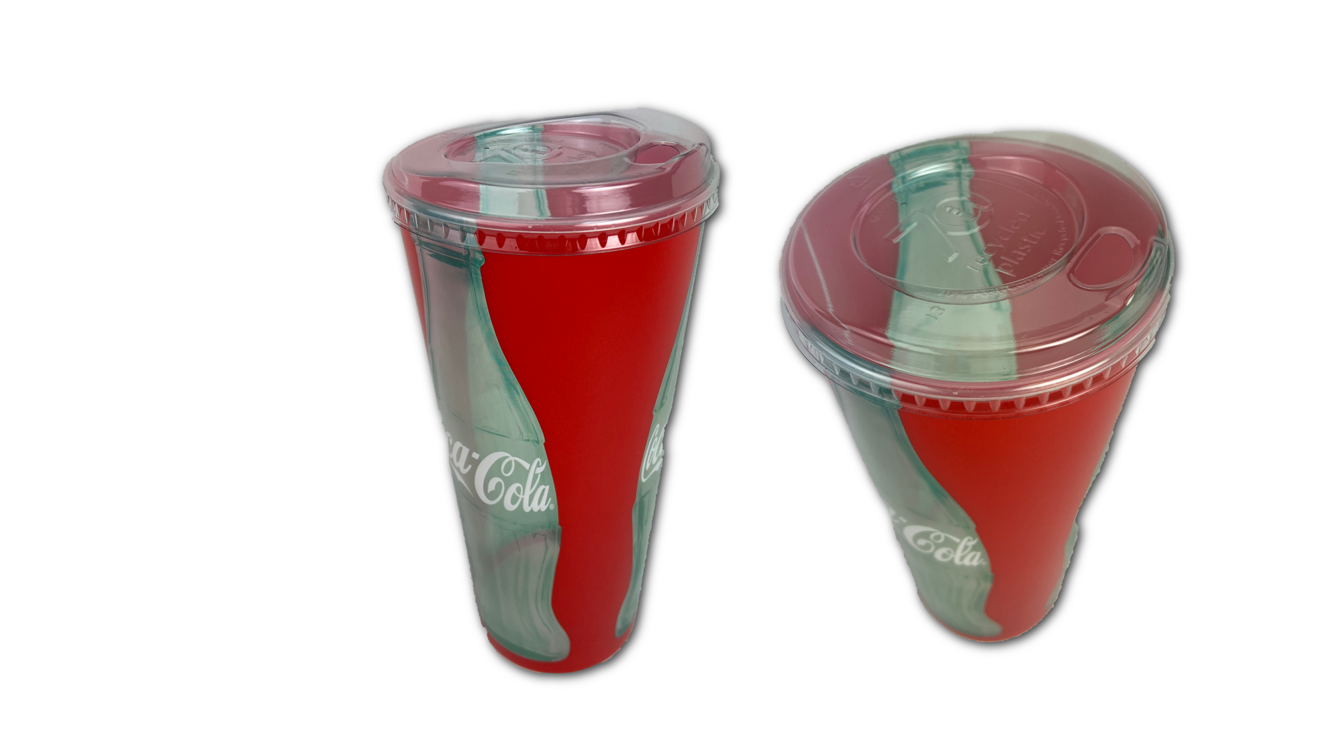 32oz/44oz Clear Strawless Lid (Lid only)