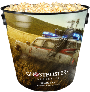 GHOST BUSTERS: * 200 oz Movie Graphic Collector Tub